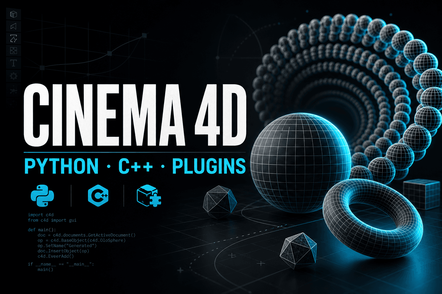 Cinema 4D Python & C++ plugins