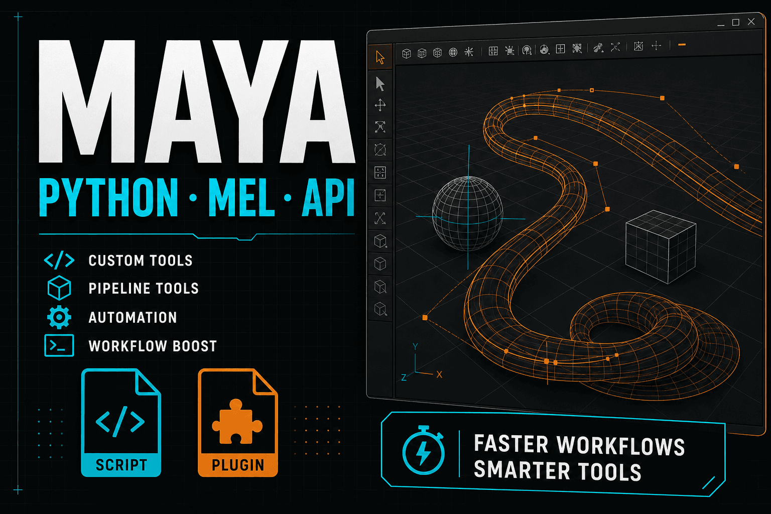 Maya Python, MEL & API plugins